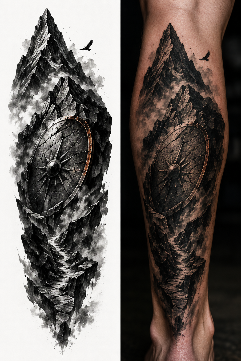 CARPATHIAN SENTINEL tattoo model preview